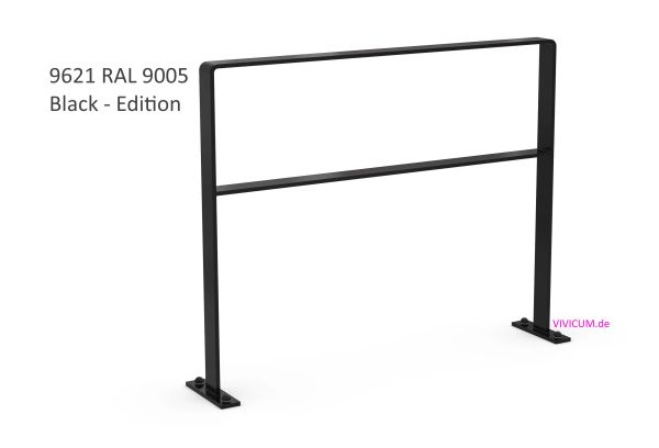 Anlehnbügel 9621 RAL 9005 - Black Edition