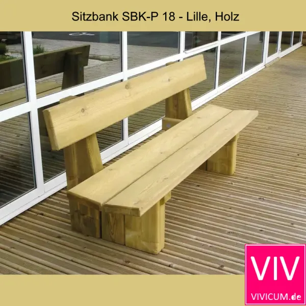 Sitzbank SBK-P 18 - Lille im Einsatz
