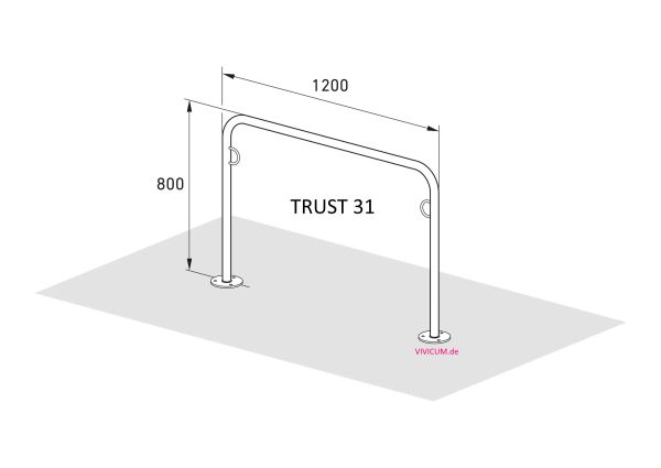 Anlehnbügel TRUST 31
